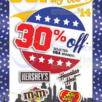 Read more about The Cocoa Trees 30% OFF Selected USA Brands Promo 8 Sep - 12 Oct 2014
