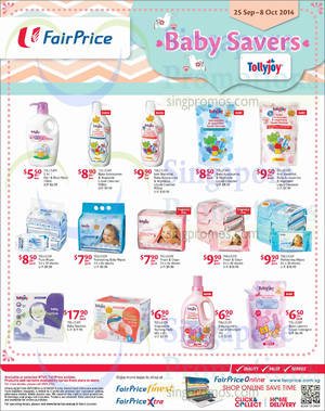 Featured image for (EXPIRED) NTUC Fairprice Baby Savers, IT Gadgets, Lightings & Pest Busters Offers 25 Sep – 8 Oct 2014