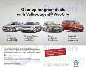 Featured image for (EXPIRED) Volkswagen Offers @ VivoCity 27 – 28 Sep 2014