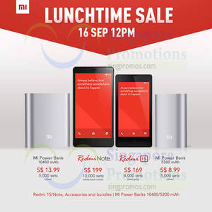 Featured image for (EXPIRED) Xiaomi Redmi Note & Redmi 1S Restocked Sale 16 Sep 2014
