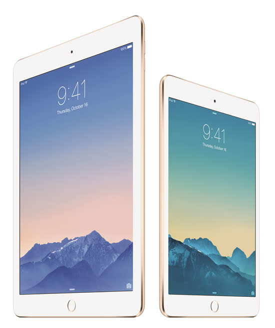 Featured image for Singtel Apple iPad Air 2 / iPad Mini 3 Prices & Price Plans 24 Oct 2014