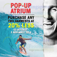 Read more about Billabong Pop-Up Sale @ 313Somerset 27 Oct - 2 Nov 2014
