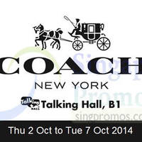 Read more about Coach Promotion @ Takashimaya 2 - 7 Oct 2014