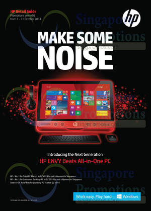 Featured image for (EXPIRED) HP Notebooks, Desktop PCs & Accessories Offers 1 – 31 Oct 2014