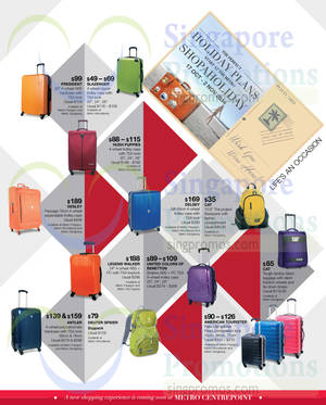 Featured image for (EXPIRED) Metro Shopaholiday Luggages Promo Offers 17 Oct – 2 Nov 2014