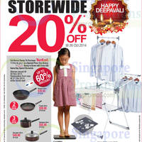 Read more about OG 20% OFF Storewide Deepavali Promo 22 - 26 Oct 2014