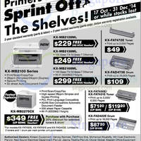 Read more about Panasonic Printer Offers 17 Oct - 31 Dec 2014