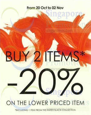 Featured image for (EXPIRED) Promod 20% Off Second Item Promo 20 Oct – 2 Nov 2014