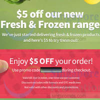 Read more about Redmart $5 OFF Storewide (NO Min Spend) Coupon Code 23 - 31 Oct 2014