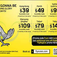 Read more about Scoot From $39 2hr Promo Air Fares 21 Oct 2014
