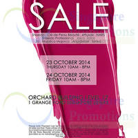Read more about Shiseido SALE @ Orchard Building 23 - 24 Oct 2014