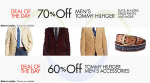 Featured image for (EXPIRED) Tommy Hilfiger Up To 70% OFF Men’s Suits & Accessories 24hr Promo 8 – 9 Oct 2014