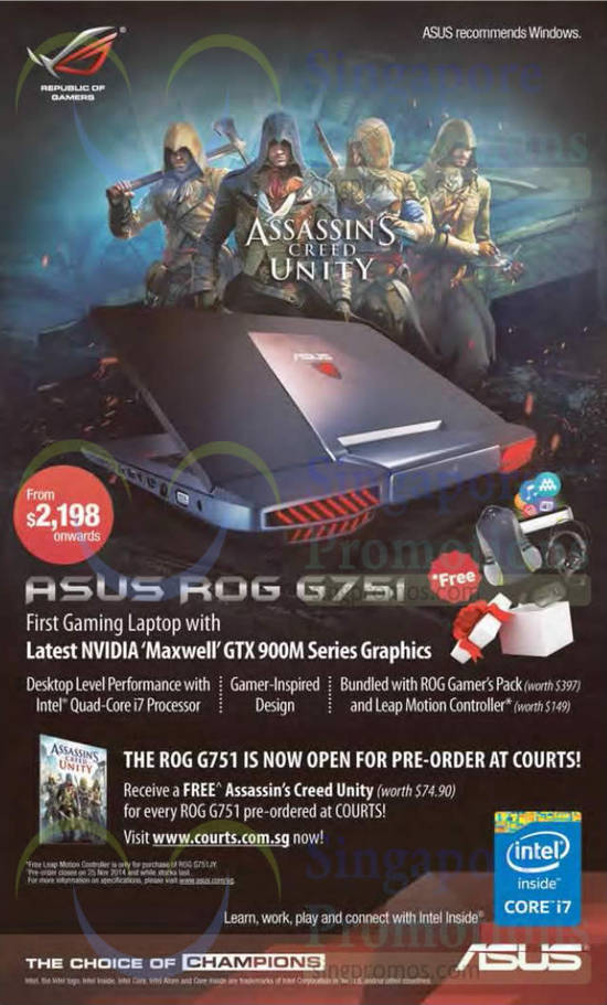 19 Nov Asus ROG G751 Price, Features