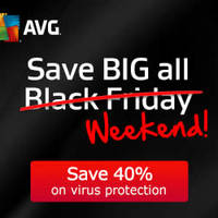 Read more about AVG 40% Off Black Friday Promotion 28 - 30 Nov 2014