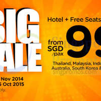 Read more about Air Asia Go Book A Hotel & Fly FREE 10 - 16 Nov 2014
