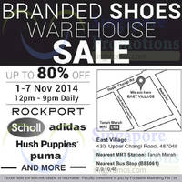 Read more about Footwear Marketing Branded Shoes Warehouse Sale 1 - 7 Nov 2014