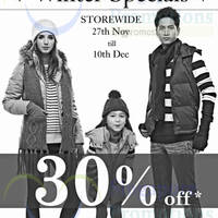 Read more about Coldwear 30% Off Winter Specials Promo 27 Nov - 10 Dec 2014