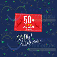 Read more about F3 Brands 50% Off 2nd Piece 27 - 30 Nov 2014