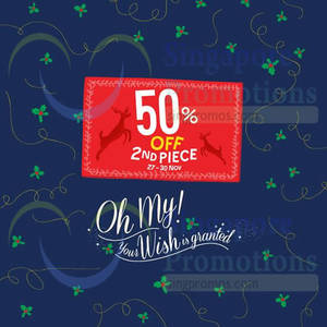 Featured image for (EXPIRED) F3 Brands 50% Off 2nd Piece 27 – 30 Nov 2014