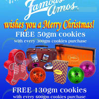 Read more about Famous Amos Up To 130g Free Cookies Promo 14 Nov 2014 - 4 Jan 2015