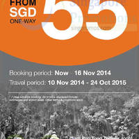 Read more about Firefly From $55 Subang, Ipoh & Kuantan Promo Air Fares 4 - 16 Nov 2014