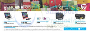 Featured image for HP Notebook, Desktop PC & Printer Gift Ideas 27 Nov 2014