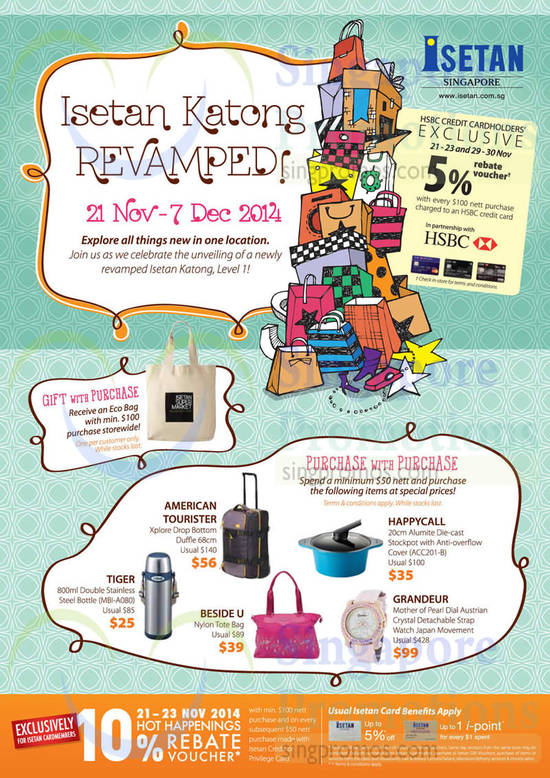 Isetan Katong 22 Nov 2014