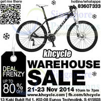 Read more about Khcycle Warehouse Sale 21 - 23 Nov 2014