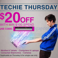 Read more about Lazada Singapore $20 OFF Tech Products 1-Day Coupon Code 20 Nov 2014