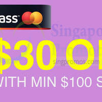 Read more about Lazada $30 OFF With MasterPass Storewide Promo 11 Nov 2014