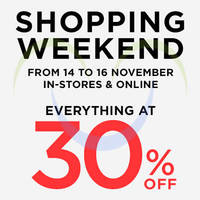 Read more about Mango 30% Off Storewide Sale 14 - 16 Nov 2014
