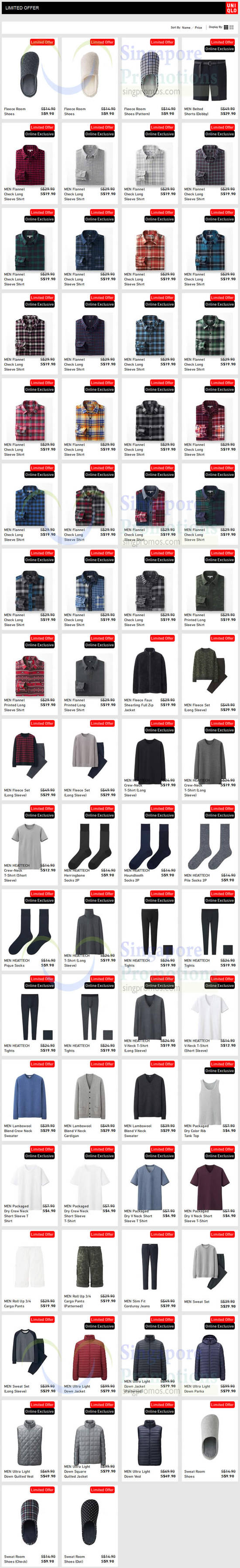 Men Limited Offers (Est Till 20 Nov)