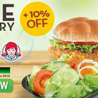 Read more about Wendy's Delivery 10% OFF & FREE Delivery Coupon Code 24 - 30 Nov 2014