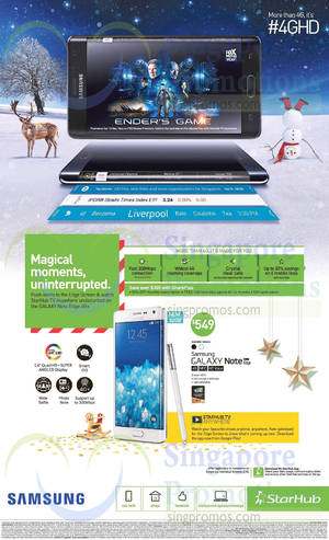 Featured image for Starhub Smartphones, Tablets, Cable TV & Broadband Offers 22 – 26 Nov 2014