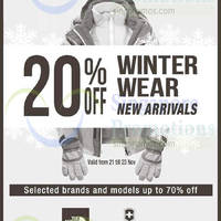 Read more about The Planet Traveller 20% Off Winter Wear 21 - 23 Nov 2014