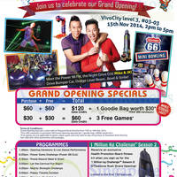 Read more about Timezone Rush Grand Opening Celebration @ VivoCity 15 - 16 Nov 2014