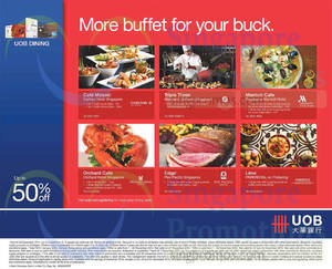 Featured image for UOB Dining Buffet Dining Offers For UOB Cardmembers 6 Nov 2014