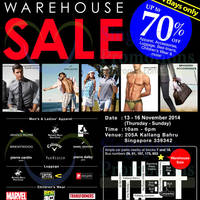 Read more about YG Marketing Warehouse SALE Up To 70% OFF 13 - 16 Nov 2014