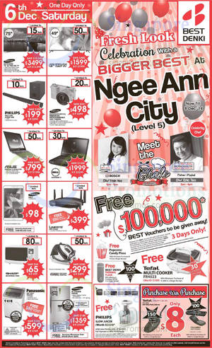 Featured image for (EXPIRED) Best Denki Ngee Ann City Celebration Offers 5 – 8 Dec 2014