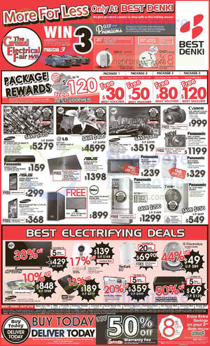 Featured image for (EXPIRED) Best Denki TV, Appliances & Other Electronics Offers 5 – 8 Dec 2014
