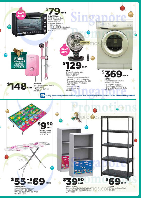 Electronics, Household Products, Kitchen Appliances, Ovens, Water Heaters, Powerpac, Aerogaz