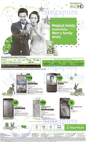 Featured image for (EXPIRED) Starhub Smartphones, Tablets, Cable TV & Broadband Offers 20 – 26 Dec 2014