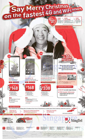 Featured image for (EXPIRED) Singtel Smartphones, Tablets, Broadband & Mio TV Offers 6 – 12 Dec 2014