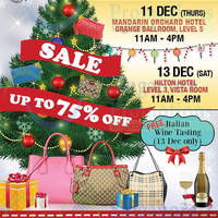 Read more about Nimeshop Branded Handbags Sale @ Hilton Hotel 13 Dec 2014