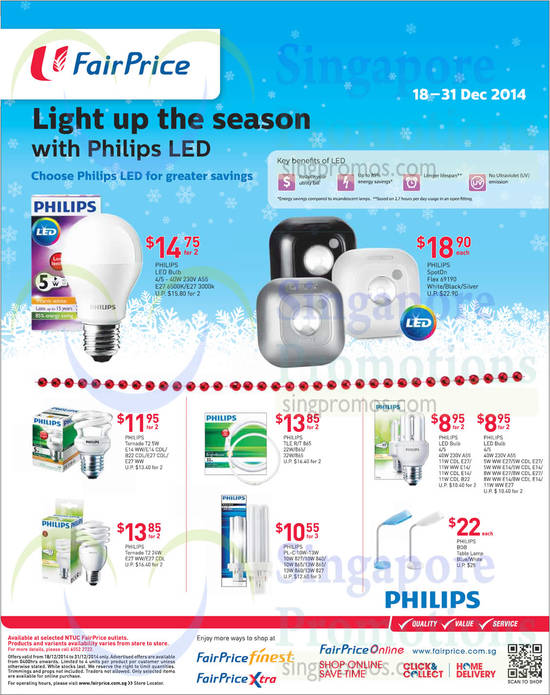 Philips LED Lights Bulb, Spot Light, Table Lamp, Tornado