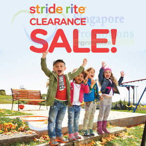 Featured image for (EXPIRED) Stride Rite Clearance Sale 26 Dec 2014