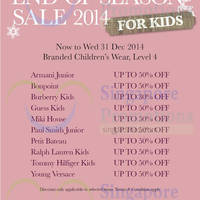 Read more about Takashimaya Kids End of Season Sale 26 - 31 Dec 2014