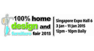 Featured image for (EXPIRED) 100% Home Design & Furniture Fair @ Singapore Expo 3 – 11 Jan 2015
