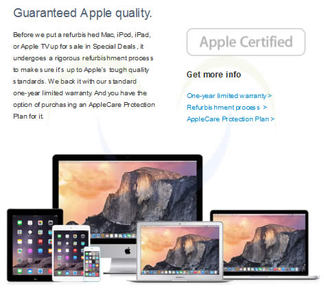 Featured image for Apple Store Refurbished iPad (From $348), Macbooks (From $958) & More 22 Jan 2015