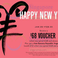 Read more about Banana Republic Spend $328 & Get Free $68 Voucher 26 Jan - 20 Feb 2015